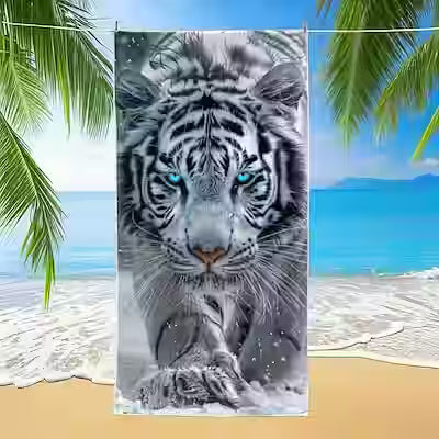 Creative Printing Quick-drying Microfiber Beach Towel