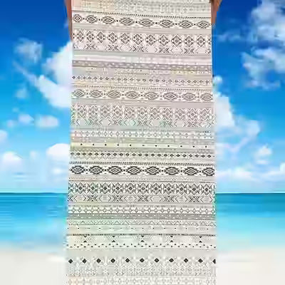 Creative Printing Quick-drying Microfiber Beach Towel