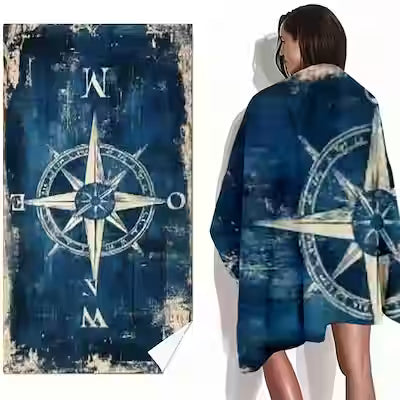 Creative Printing Quick-drying Microfiber Beach Towel