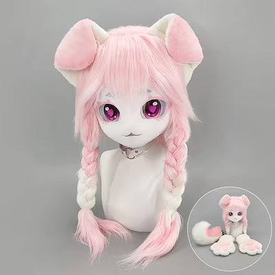 Cute Dog Head Costume