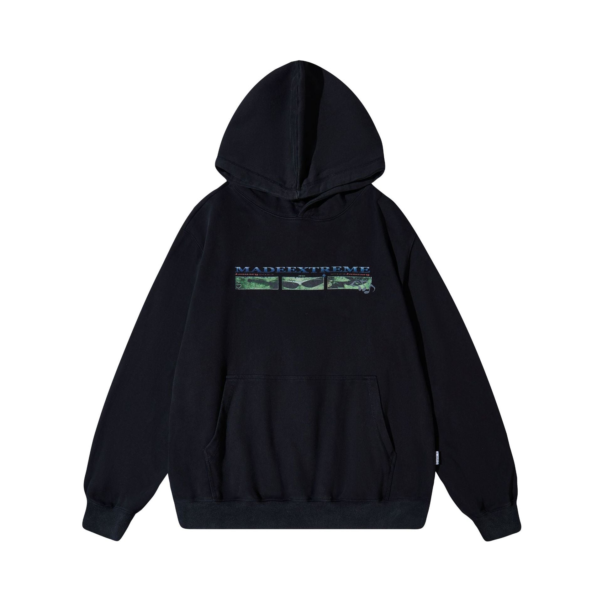 Vintage Washed Streetwear Hoodie for Men and Women