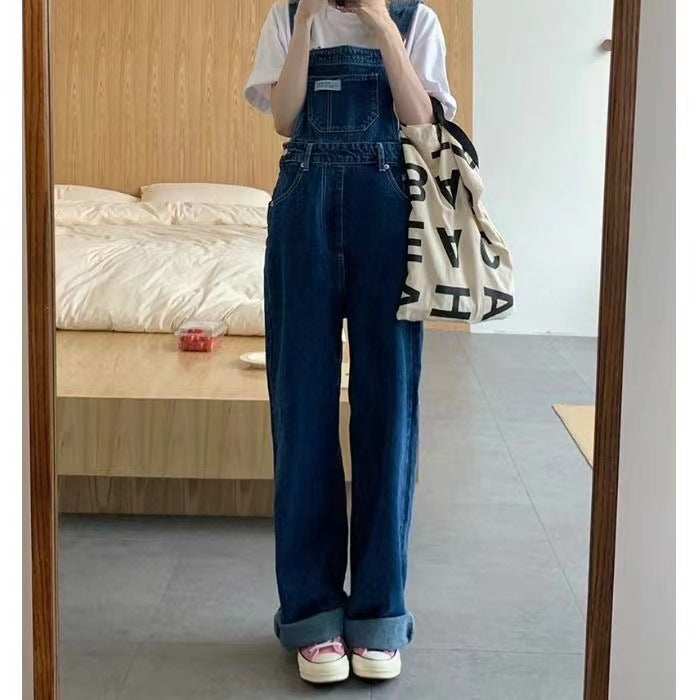 Women's Fashion Loose Wide-leg Jumpsuit