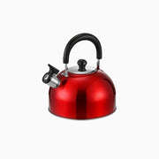 Stainless Steel Hemispherical Whistling Kettle with Flat Bottom – Suitable for Gas Stoves and Induction Cookers