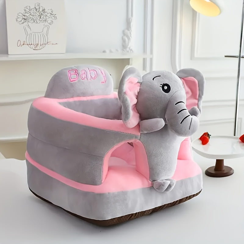Cartoon Kids Sofa Chair – Soft Thickened Green Seat, Portable Space‑Saving Design