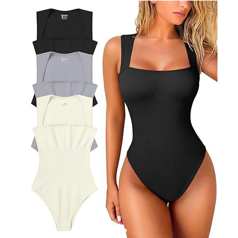 Seamless Belly-Control Yoga Fitness Romper