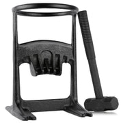 Heavy‑Duty Cast Iron Kindling Splitter XL – One‑Piece Design, 10.2‑inch Diameter, 18 lb