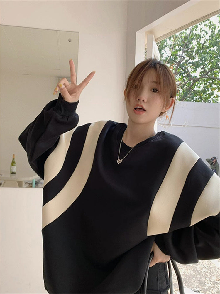 High Quality Sweater Women's Korean-style Loose and Lazy Style