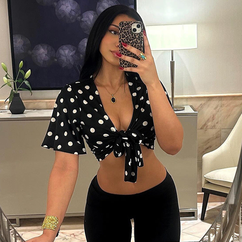 Sexy Polka Dot Top