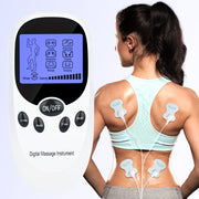 CESLIFF TENS + EMS Muscle Stimulator, Muscle Relief Pulse Massager with 8 Electrodes, TENS Units, Usable for Systemic/Body-Wide And Muscle Relaxation, Portable Design, Perfect Gift for Family And F...