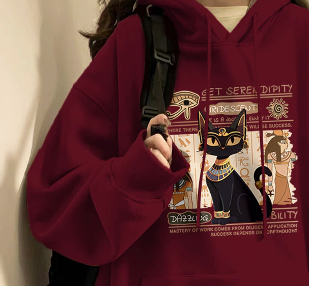 Plus Cashmere Slimming Women's Winter Hoodie