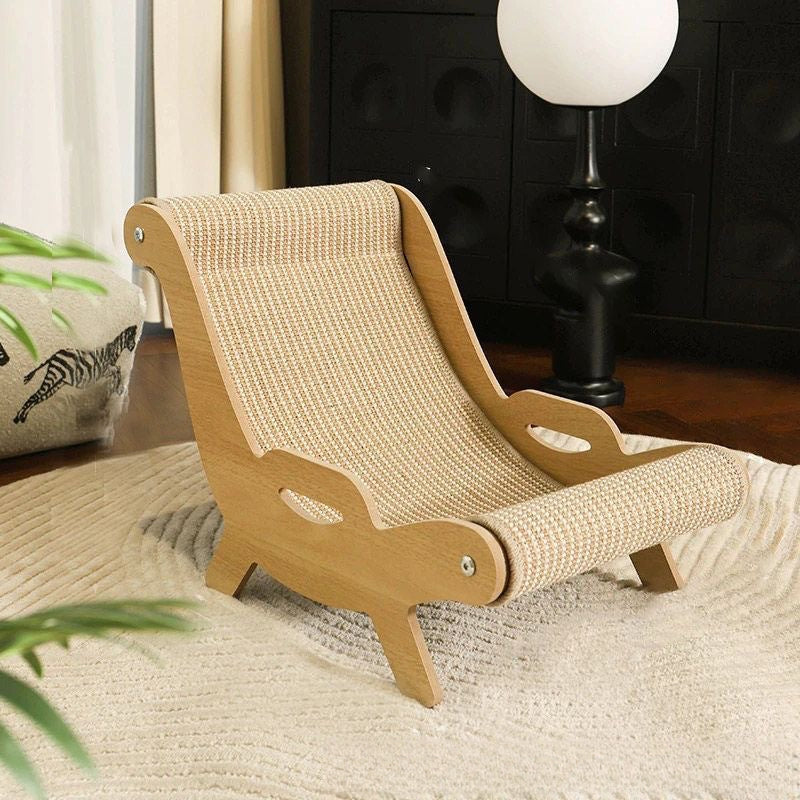 2-in-1 Cat Scratching Board And Rest Chair - Extra Large Dual Function Pet Sofa & Claw Pad With Heavy-duty Non-shedding Wear-resistant Surface, Space-saving Scratching Post And Seat, Easy To Clean