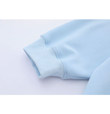 Cute Rabbit Ear Hooded Cotton Cardigan Dress