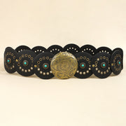 Western Style Turquoise Belt for Men