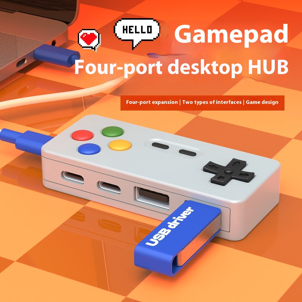 4-in-1 Game Console Hub for Home Entertainment