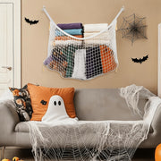 Cuddly Animal Corner Hanging Organizer Hammock Storage Net for Bedroom and Home Décor