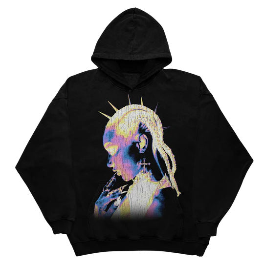 Cozy Loose Pocket Women's Hoodie Sweater