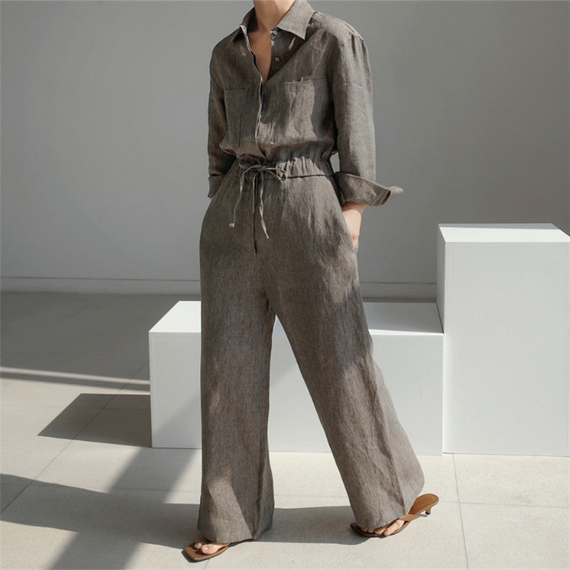 Chic Plus Size Wide-Leg Jumpsuit
