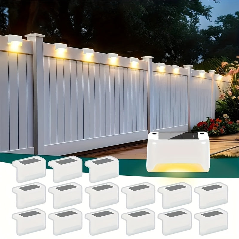 32pcs Solar Powered LED Deck Lights