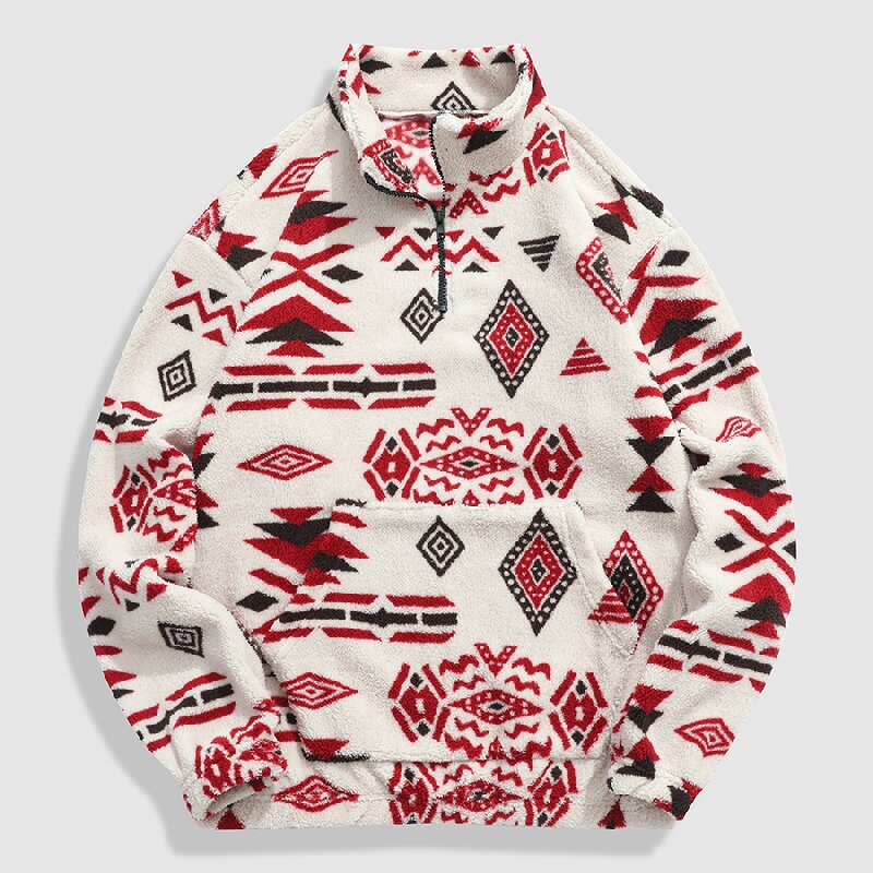 Men's Cozy Fleece Zip-Up Sweatshirt