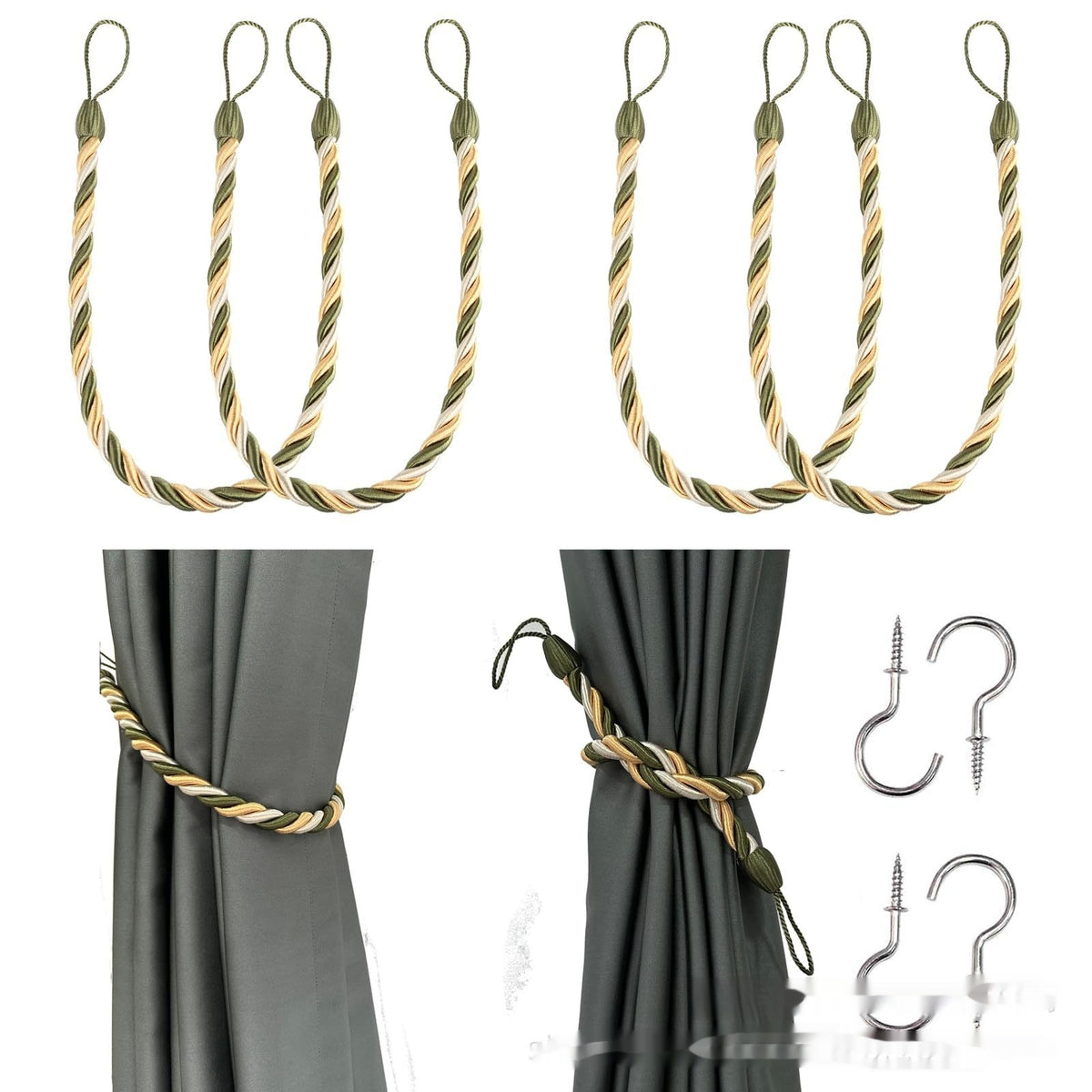 Curtain Bandage Rope Hand-woven