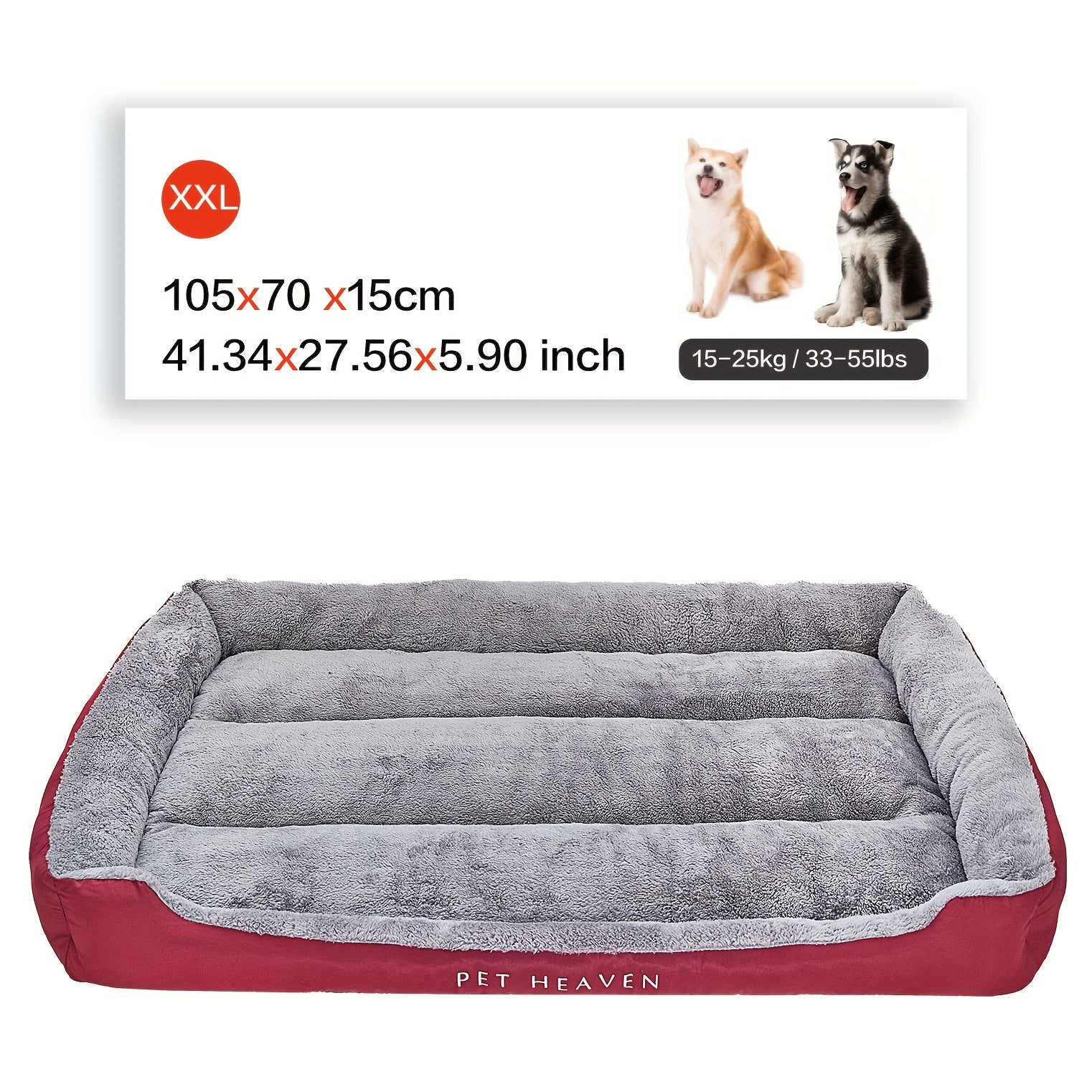 Warm & Comfortable Soft Dog Bed - Cozy Pet Paradise For Small To Medium Dogs Indoor Use - Christmas Gift
