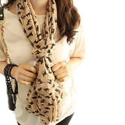 Silky Kitty Scarf