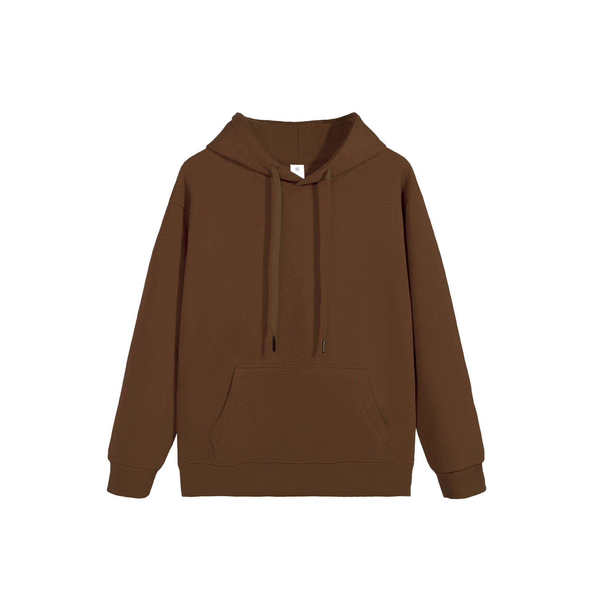 Women's Cozy Solid Color Double-Sided Fleece Hoodie