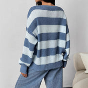 Fashionable and Versatile Womens Sweater Relaxed-fit