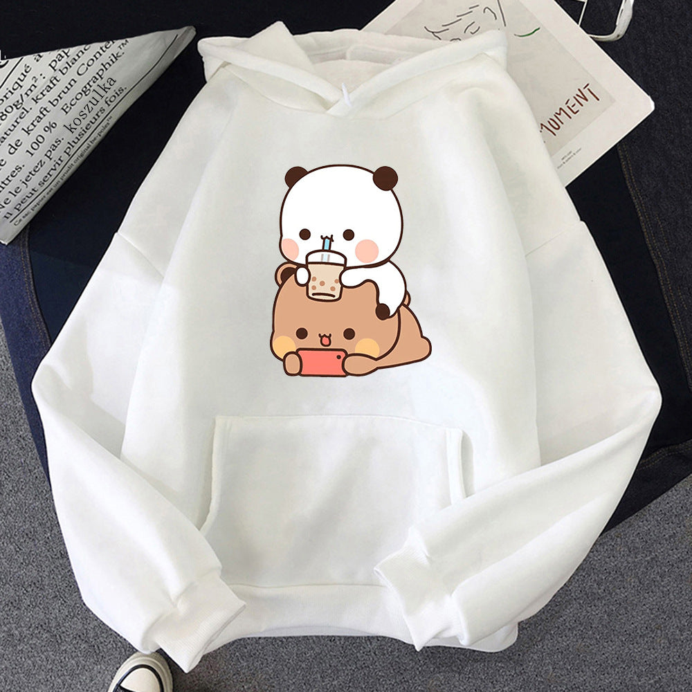 Bubu Dudu Kawaii Graphic Hoodie Cute Aesthetic Pullover