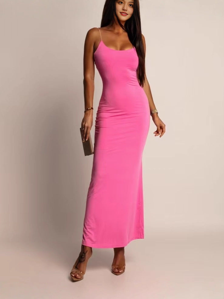 Elegant Sexy Strap Slim-Fit Socialite Dress