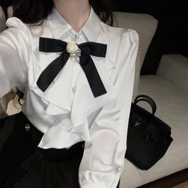Women's Bow Blouse Top