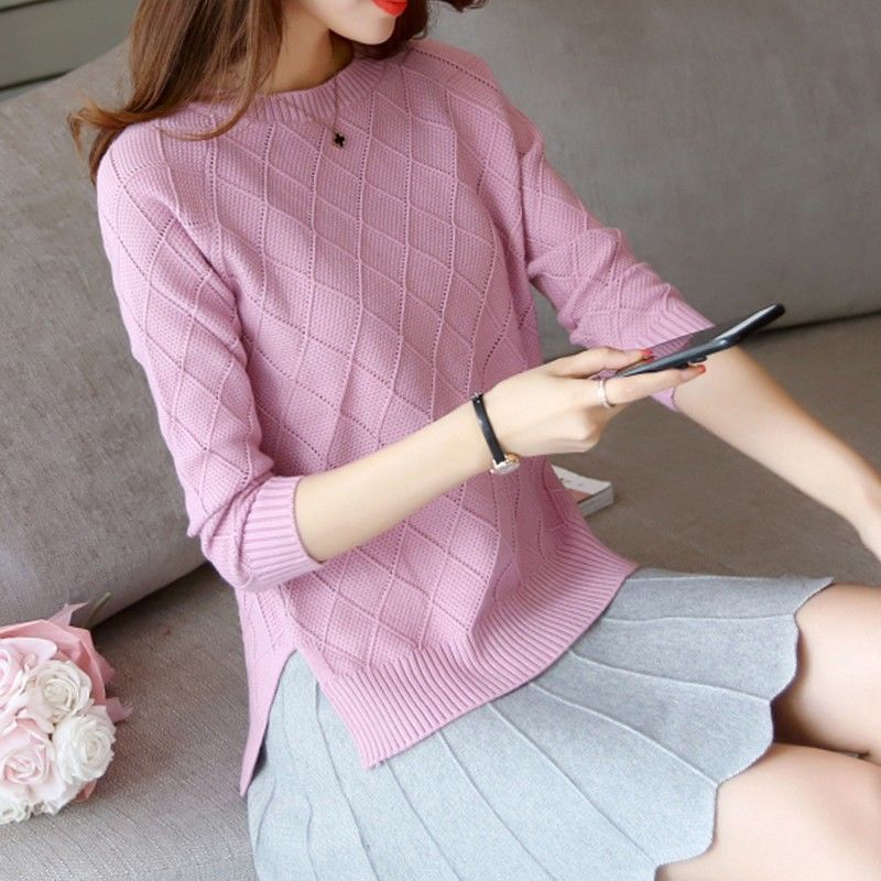Spring and Autumn New Knitwear Sweaters Women's Clothing Fashion Loose
