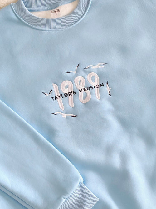 Embroidered Heavyweight Cotton Oversized Pullover Hoodie