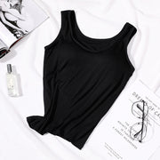 Spaghetti Strap Chest Pad Camisole – Light, Versatile Base Layer