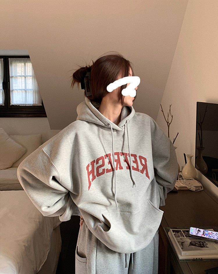 Cozy Oversized Autumn Winter Pullover Hoodie
