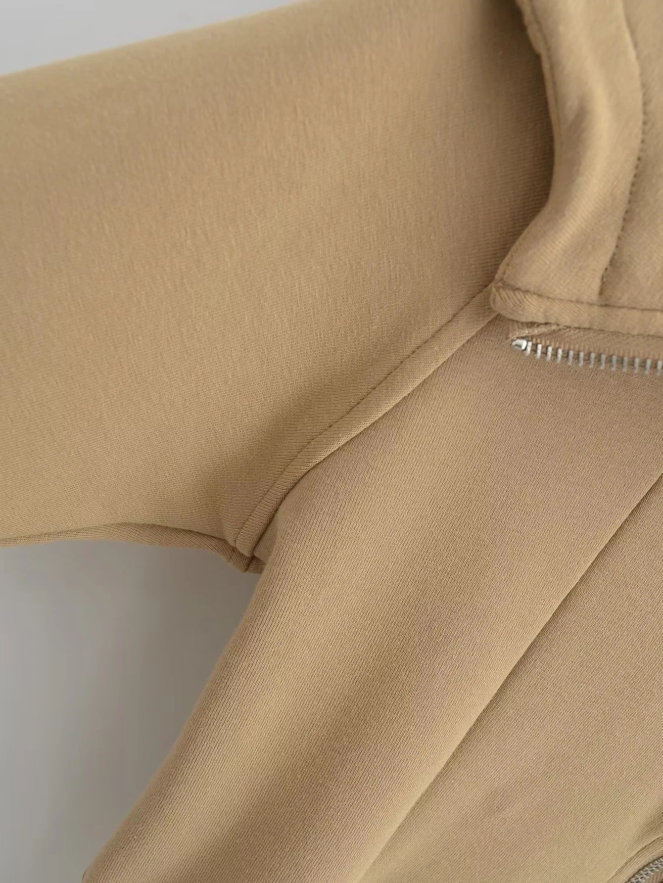 Women's Slim Fit Streetwear Sports Hoodie Coat