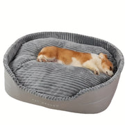 Ultra-soft Luxurious Dog Bed Kennel - Pet Beds - Plush, Bite-resistant, Dirt-proof, Comfortable, Four Seasons Use, Machine Washable, Perfect Living Room Pet Haven With Easy Care