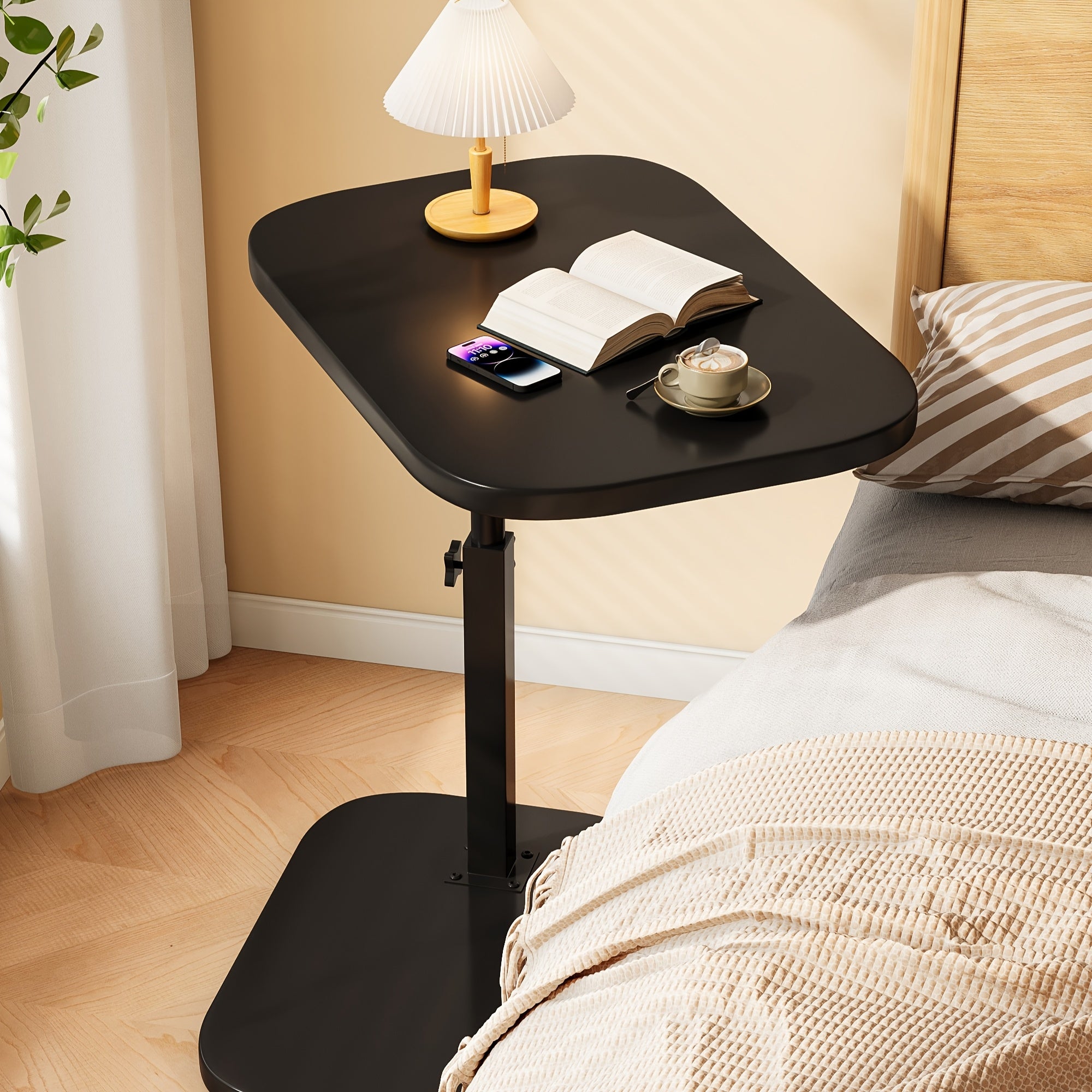 Office Desk Computer Workstations Laptop Table, A Mobile And Adjustable Side Table/folding Table, Suitable For Home Office Desks, Coffee Tables And Bedside Sofas, Used In Office Reception...