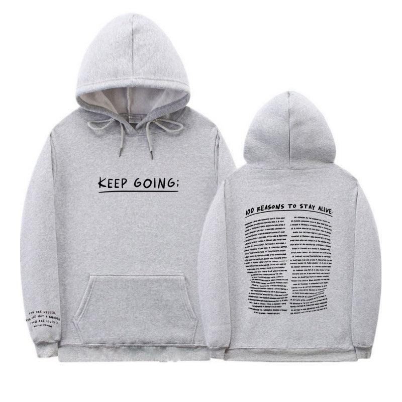 Men's Fleece-Lined Oversized Hooded Sweatshirt
