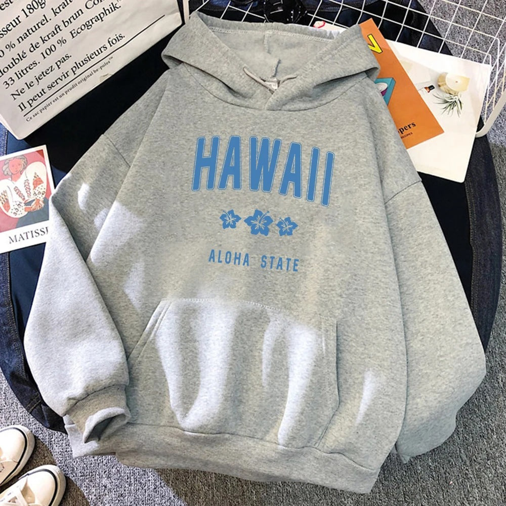 Streetwear Letter Print Oversized Hip Hop Hoodie