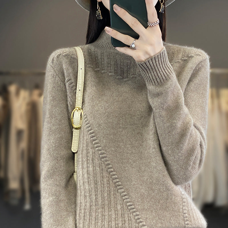 Women's Short All-match Bottoming Casual Knitwear