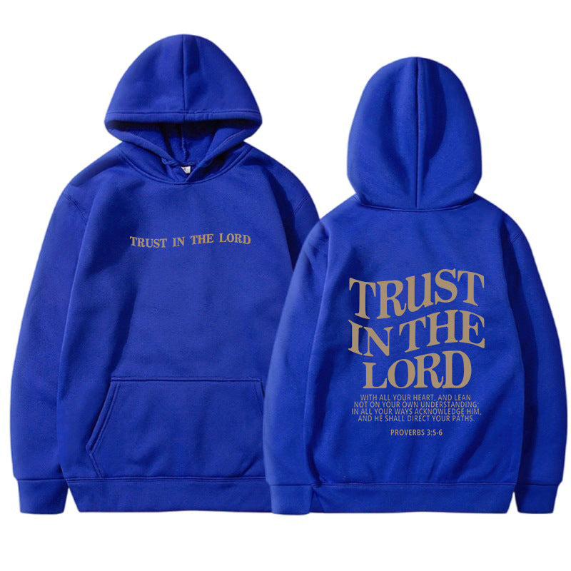 Letter Print Casual Long Sleeve Sports Hoodie