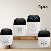 4‑Piece Dual‑Mode Ultrasonic Repellent Plug – Indoor Device for Mice, Spiders, Flies, Ants and Roaches