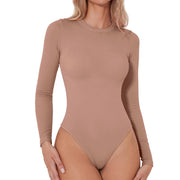 Women's Long-sleeved Tight Jumpsuit