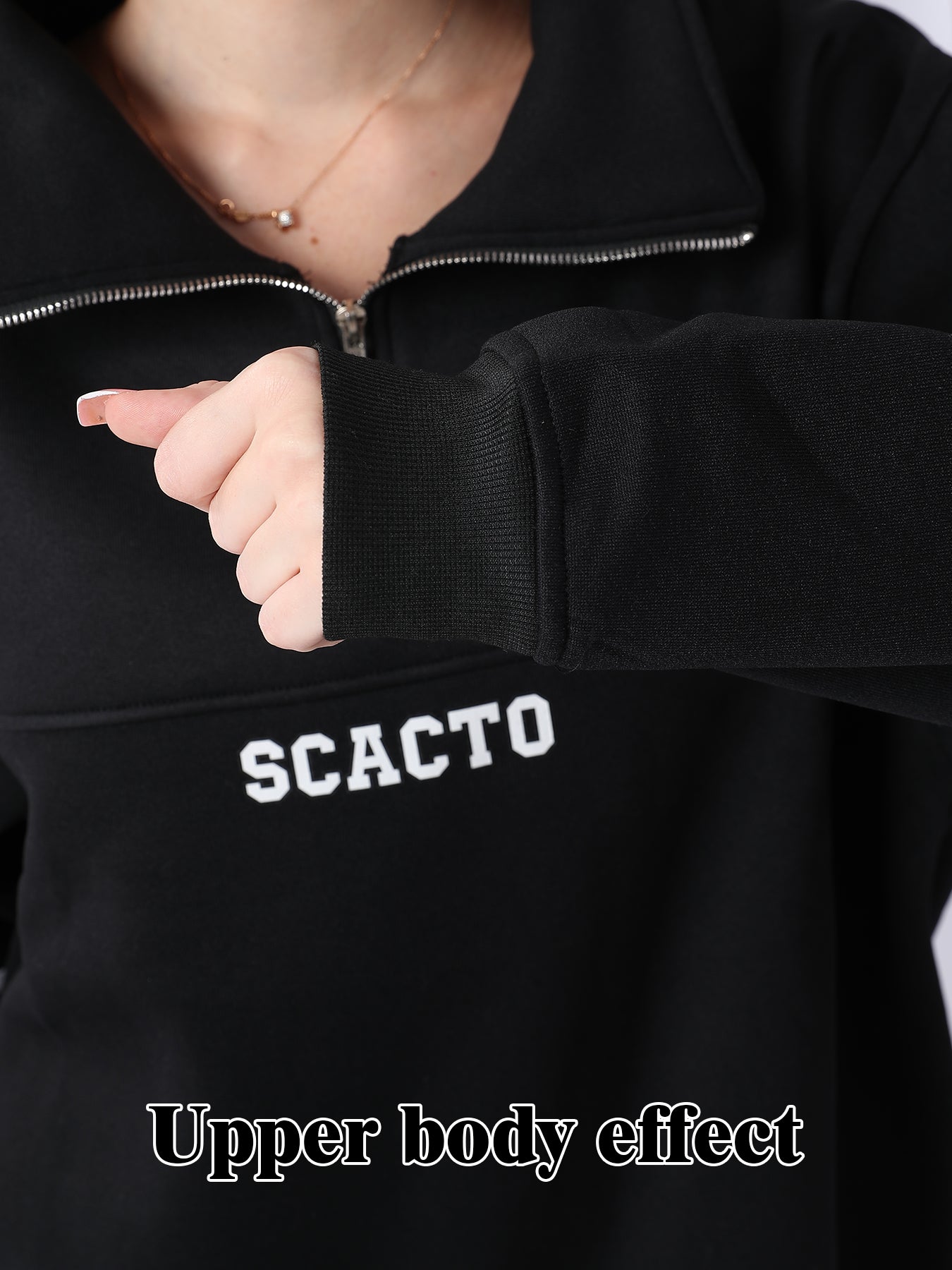 Cozy Women's Long-Sleeve Sweatshirt for Daily Comfort