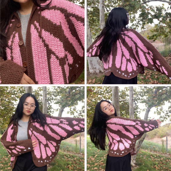 Cloak Butterfly Shawl Dance Decorative Butterfly Cloak