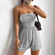 Leopard-print Fashion Jumpsuit Summer New Arrival