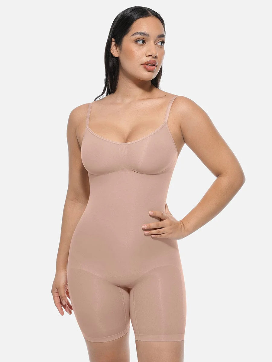 Plus Size Seamless Full Body Shaper & Tummy Control Bodysuit