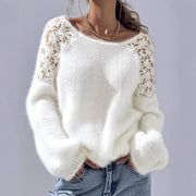 Handmade Crochet Long Pullover Sweater