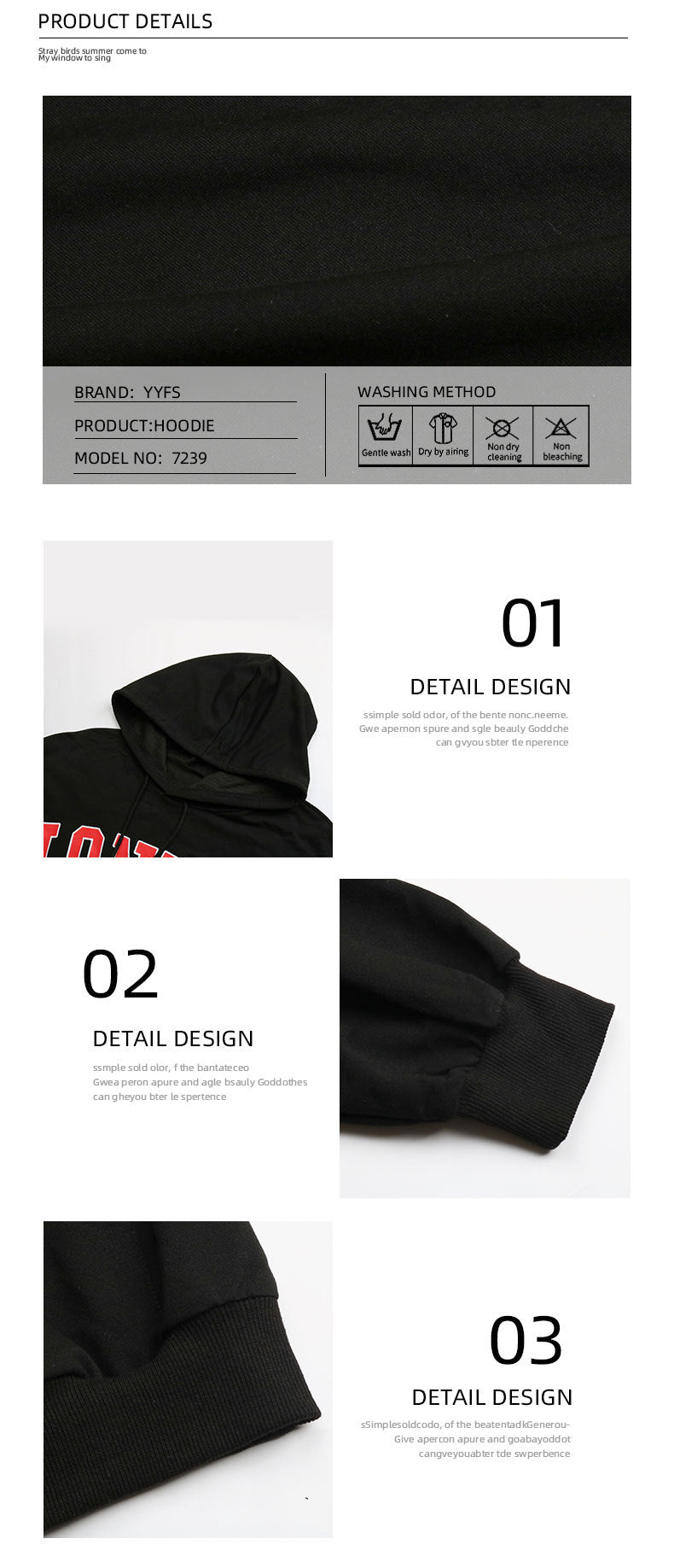 Women's Letter Print Casual Hooded Pullover Sweatshirt